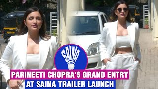 Saina Trailer Launch  Parineeti Chopras Grand Entry [upl. by Gerhardt852]