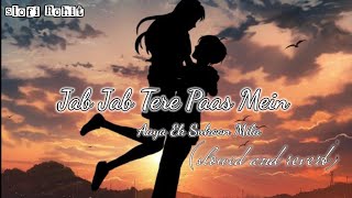 Jab Jab Tere Paas Mein Aaya Ek Sukoon Mila slowed and reverb songs slofi Rohit [upl. by Atonsah]