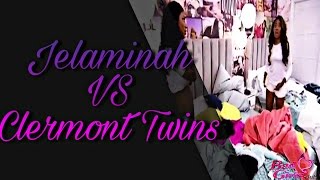 Bad Girls Club S14 Jelaminah Vs The Clermont Twins Argument [upl. by Sajovich98]