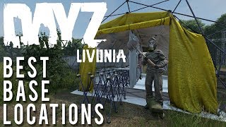 BEST BASE LOCATIONS FOR DAYZ LIVONIA PS4 XBOX AND PC [upl. by Spatola]