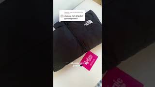 Unboxing my puffers 🔥pufferjacket northfacepuffer jacket winter thatgirl [upl. by Chucho621]