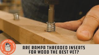 Are Rampa Threaded Inserts for Wood the Best Yet [upl. by Amend]