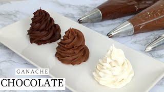 TIPOS DE GANACHE DE CHOCOLATE  todos mis consejos y trucos LaDulcepedia [upl. by Nyliac291]