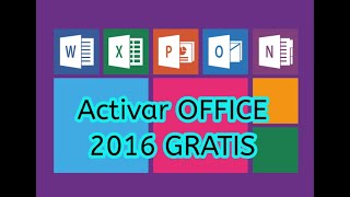 Método Mejorado  ▶ ACTIVAR OFFICE 2016 PROFESSIONAL PLUS ⭐ ლ´ڡლ GRATIS 2020 ✅ [upl. by Eelannej]