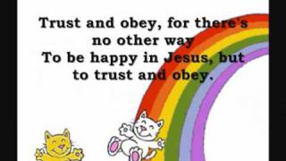 Trust And Obey For Kids With Lyrics By Lyn Alejandrino Hopkinswmv [upl. by Eile213]