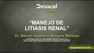 Manejo de Litiasis Renal  Desacaf Biotec [upl. by Glori]