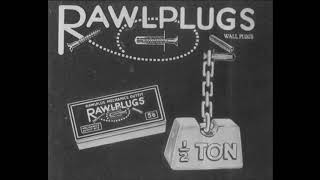 Early Rawlplug Commercial 1924 [upl. by Croner]