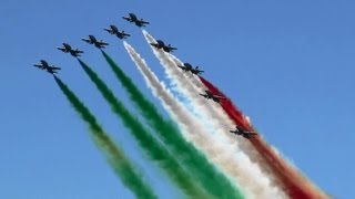 Frecce Tricolori Italian Air Force Meeting Aérien BA701 SalondeProvence Air Show 2013 [upl. by Harv]