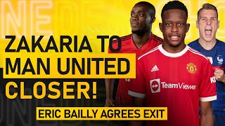 Denis Zakaria to Man United ON☑️Eric Bailly agrees to join AC Milan  Chelseas left back issue [upl. by Keviv]