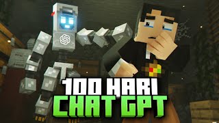 100 Hari Minecraft Diperintah AI [upl. by Cohla]