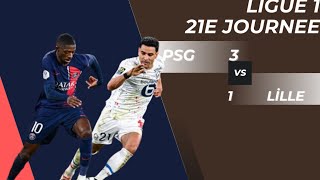 PSG vs Lille 31 ALL GOALS amp HIGHLIGHTS 🔥 Cher Ndour show 🔥 HD 2024 [upl. by Latsryc]