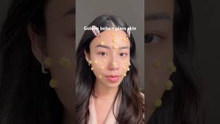 Golden boba use for glass skin shortvideo skincare trending beautyproducts skincareroutine [upl. by Rramel]