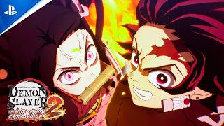 Demon Slayer Kimetsu no Yaiba – The Hinokami Chronicles 2  Official Reveal Trailer [upl. by Nohtan]