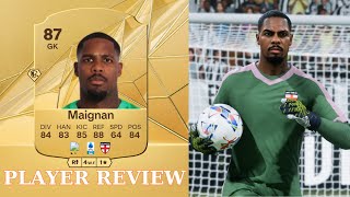 DEFLECTOR🧤 87 Maignan Player review  EA FC 25 [upl. by Gudrin]