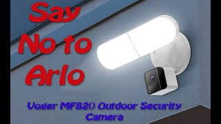 Voger MF820 Outdoor Floodlight Camera [upl. by Eirok]