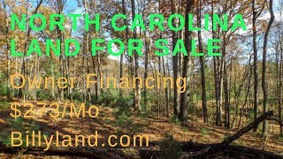 North Carolina Land 36 Acres  Blue Ridge Mountains  Owner Financing  Billylandcom [upl. by Gotthelf]