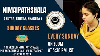 Srimad Bhagwadgeeta class SUNDAY BATCH 3 Nov 2024 nimaipathshala vrindavan [upl. by Balfour966]