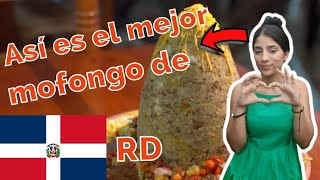 Así es el mofongo Dominicano 🇩🇴 me encanta ❤️❤️❤️ [upl. by Martica]