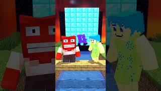 Anger and Joy LOCKED on ONEBLOCK POV Anxiety be like minecraft pou animation [upl. by Jacquelin472]