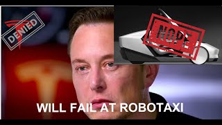 Tesla will fail at Robotaxi [upl. by Wait828]