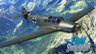 IniBuilds BF 108 Taifun  First Look Review  MSFS [upl. by Atiuqehs]