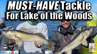 MustHave Tackle and Bait For Walleye Fishing Lake of the Woods [upl. by Elatsyrc]