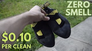 EASIEST Way To Deodorize Climbing Shoes [upl. by Alyak]