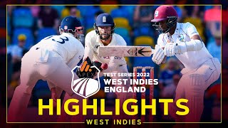 Highlights  West Indies v England  Brathwaite Leads West Indies to Draw  2nd Apex Test Day 5 [upl. by Ahsii]