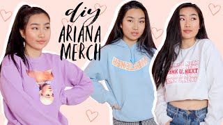 DIY Ariana Grande Merch  Singing 7 Rings Cover  JENerationDIY [upl. by Ibbetson]