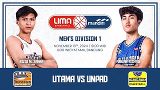 UTAMA vs UNPAD  Mens Division 1  Bandung I Nov 13 [upl. by Afirahs]