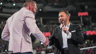 Joe Tessitore 1st call on Raw [upl. by Wolfgram]