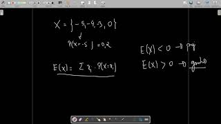 Aula 11  Valor Esperado de Variáveis Aleatórias Discretas e Contínuas [upl. by Schnabel]