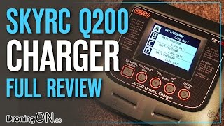 DroningON  SkyRC Q200 4Ch Battery Charger Review Unboxing amp Test [upl. by Harmonia139]