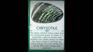 ✨CHRYSOTILE✨ [upl. by Peregrine]