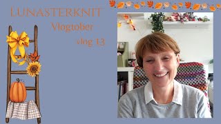 Vlogtober  vierkantjes haken trui breien [upl. by Ahsac875]