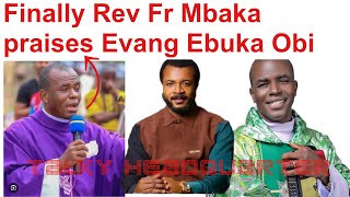 Rev Fr Mbaka praises Evangelist Ebuka obi and Bishop reacts [upl. by Okir]