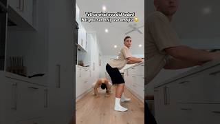 TAP HERE FOR THE HOUSE TOUR 👆🏼😅🥹  dance trend viral couple funny shorts [upl. by Armillda393]