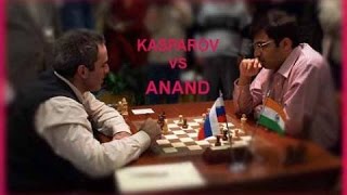 Garry Kasparov vs Viswanathan Anand 1991  Historical Match [upl. by Joya521]