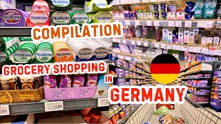 🇩🇪 COMPILATION Grocery Shopping in GERMANY 2024 Rewe  Aldi  Kaufland  Globus  Home Improvement [upl. by Anana]