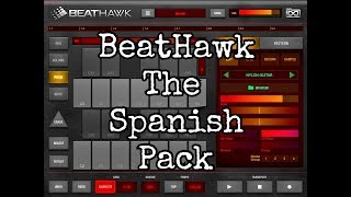 BEATHAWK The Spanish Gypsy Sound Pack Demo for the iPad [upl. by Noillimaxam261]