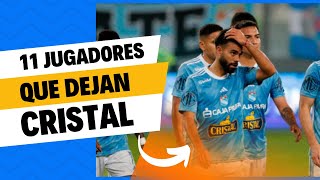 11 jugadores de Sporting Cristal dejarían el equipo para el 2024 [upl. by Kristianson]