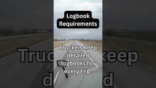 Ask A Trucker Logbook Requirements truckertalk thehelpfultrucker truckdriving truckerproblems [upl. by Marlene]