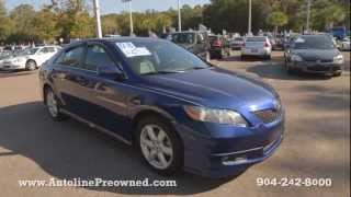 Autolines 2008 Toyota Camry SE Walk Around Review Test Drive [upl. by Wack]