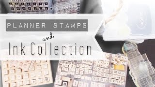 Planner Stamps amp Ink Collection [upl. by Aisatsanna24]