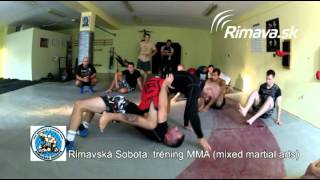 RIMAVSKÁ SOBOTA  tréning MMA mixed martial arts [upl. by Xel]