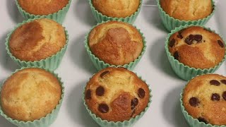 MAGDALENAS DE NARANJA con pepitas de chocolate en MAMBO Thermomix y MCC [upl. by Engenia]