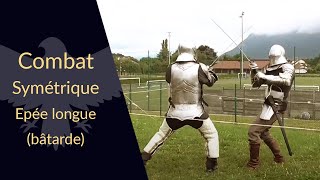 Combat épée Bâtarde VS épée Bâtarde [upl. by Aikemat]