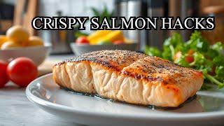 How to make Air Fryer CRISPY SALMON [upl. by Aneala]