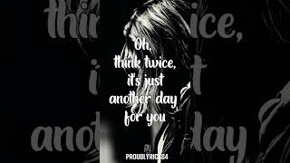 Phil Collins  Another Day In Paradise  Lyrics [upl. by Hurff]