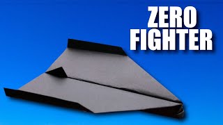 Paper Airplane That You Can Try Zero Fighter [upl. by Ienttirb767]